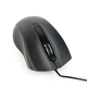 Mouse GEMBIRD MUS-3B-01, 1000dpi, USB, Black, 2 image