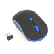 Mouse GEMBIRD, MUSW-4B-03-B, Wireless Optical Mouse, Black/Blue, 2 image