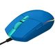 Mouse de gaming Logitech G102 LIGHTSYNC, albastru, 2 image