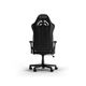 Игровое кресло DXRACER Gaming/Office Chair GLADIATOR-23-L-NW-X1, Black/White, 150кг / 180-200см, изображение 3