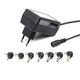 ​Adaptor GEMBIRD EG-MC-008 Universal AC-DC adapter, 12 W, 3 image