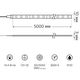Лента светодиодная GAUSS Elementary 5050, 60-SMD 14.4W, 3000K, 510lm, 12V DC, IP20, ZIP Bag 5 м, 1, 50, изображение 4