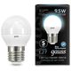 Bec GAUSS Black G45 LED 9.5W, E27, 4100K, 950lm, IP20, 2 image