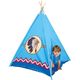 Cort Indian TeePee Bino, albastru, 120x120x150 cm, 2 image