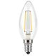 Bec GAUSS Filament C37 LED 5W, E14, 4100K, 710lm, IP20