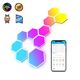 Шестиугольные световые панели GOVEE Hexagon Lights Glide Hexa Light Panels, 10 Pack, Wi-Fi + BT / Multicolor