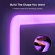 Set lampi de perete GOVEE Wall Lamps Glide RGBIC Wall Light, Wi-Fi + BT / Multicolor, (6+1), 6 image