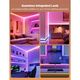 Неоновый шнур для облицовки стен GOVEE Light Strip Neon Rope Light for Wall Lining, Multicolor / Wi-Fi + BT, 5м, изображение 5