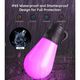 Ghirlanda de exterior GOVEE Outdoor String Lights RGBIC Smart Outdoor, 15 Light Bulbs, 15m, 9 image