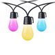 Ghirlanda de exterior GOVEE Outdoor String Lights RGBIC Smart Outdoor, 15 Light Bulbs, 15m, 5 image