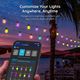 Ghirlanda de exterior GOVEE Outdoor String Lights RGBIC Smart Outdoor, 15 Light Bulbs, 15m, 7 image