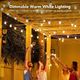 Ghirlanda de exterior GOVEE Outdoor String Lights RGBIC Smart Outdoor, 15 Light Bulbs, 15m, 8 image