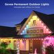 Ghirlanda de exterior GOVEE Outdoor String Lights RGBIC Smart Outdoor, 15 Light Bulbs, 15m, 4 image