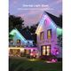 Iluminat pentru exterior GOVEE Outdoor Lights RGBICW Permanent 2, 72 Lights, 30m, 8 image