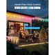 Уличная гирлянда в виде сосулек GOVEE Outdoor Icicle Lights RGBIC, 10м, изображение 11