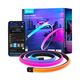 Lumina-banda neon pentru mese GOVEE Light Strip RGBIC LED Neon Rope Light for Desks, 3m