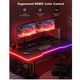 Lumina-banda neon pentru mese GOVEE Light Strip RGBIC LED Neon Rope Light for Desks, 3m, 2 image