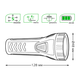 Фонарик LED GAUSS GF101, lead acid, 1W, 50lm, 250mAh, изображение 3