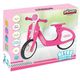 Retro-bicicleta fara pedale, cu roti EVA, albastra/roz, 5 image