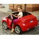 Masinuta electrica BMW X6M, 12V7AH, motor 35Wx2, roti EVA, scaune din piele, 3 image