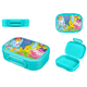 Lunch-box Plastishka Smesarichi, pentru copii, 0.98 l, 18x13x5 cm, albastru, 2 image