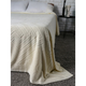 Cuvertura BUMBACEL Grecia Premium Romb, Crem, 200x220 cm, 4 image