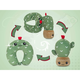 Cactus Hugo DORMEO, perna jucarie, 2in1, pentru calatorii, 4 image